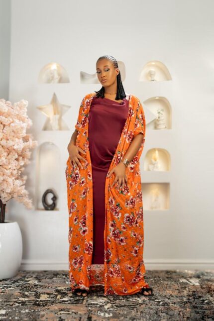 Annie Dress with Kimono Jacket